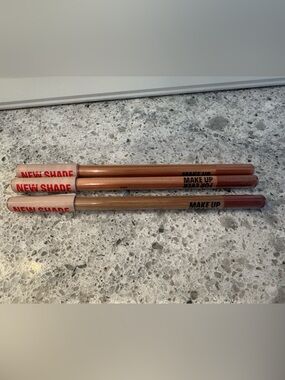 3 x Make Up For Ever Artist Color Pencil Long Lasting Lip Liners new shades